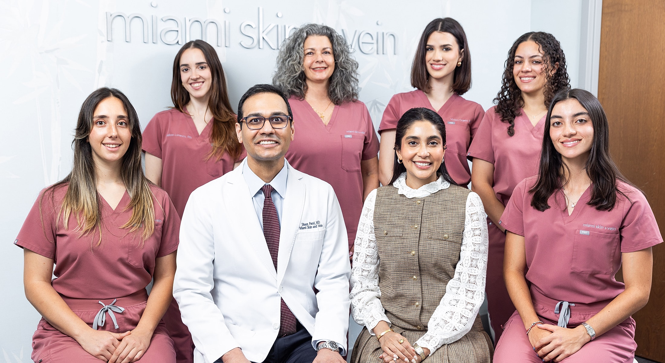 Medical team at Miami Skin and Vein clinic.